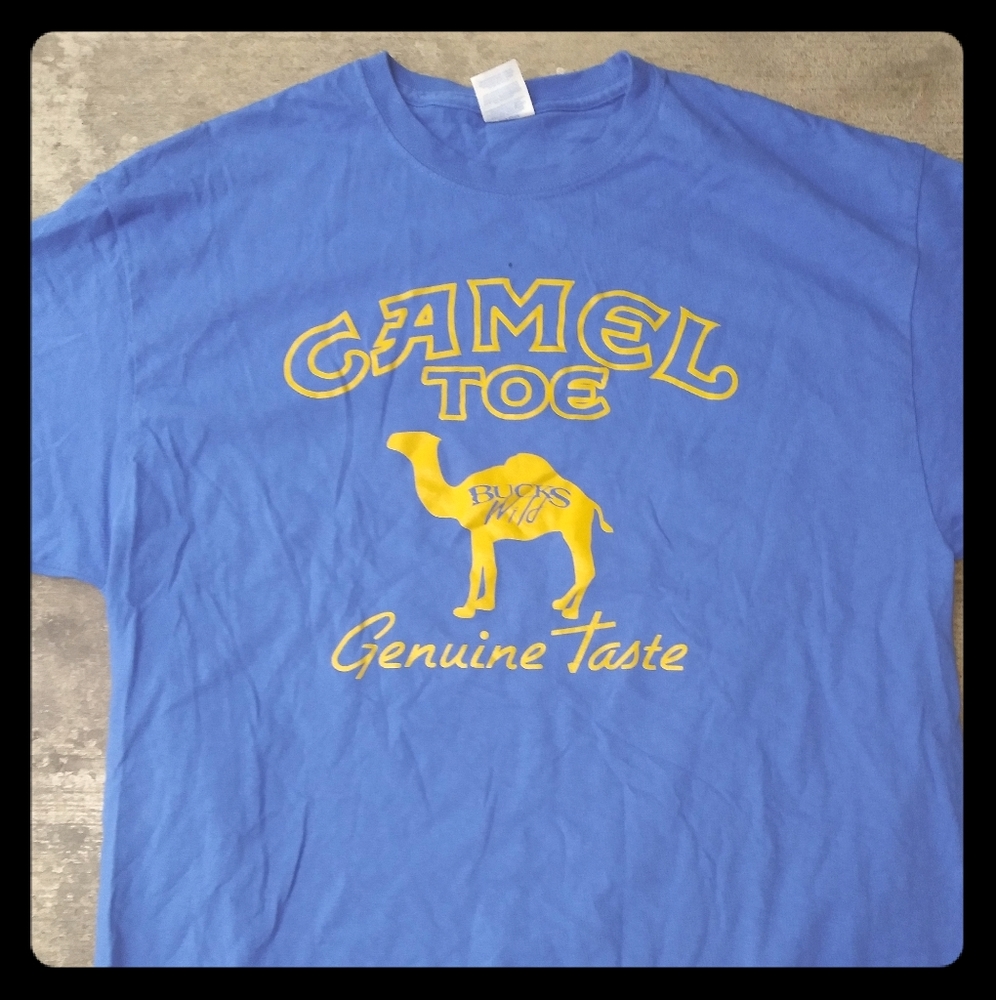 Camel toe genuine taste t-shirt